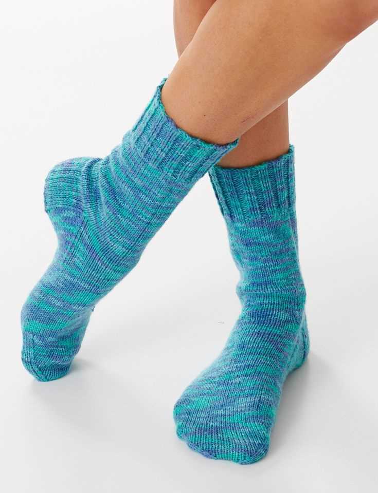 Basic knitting pattern for socks