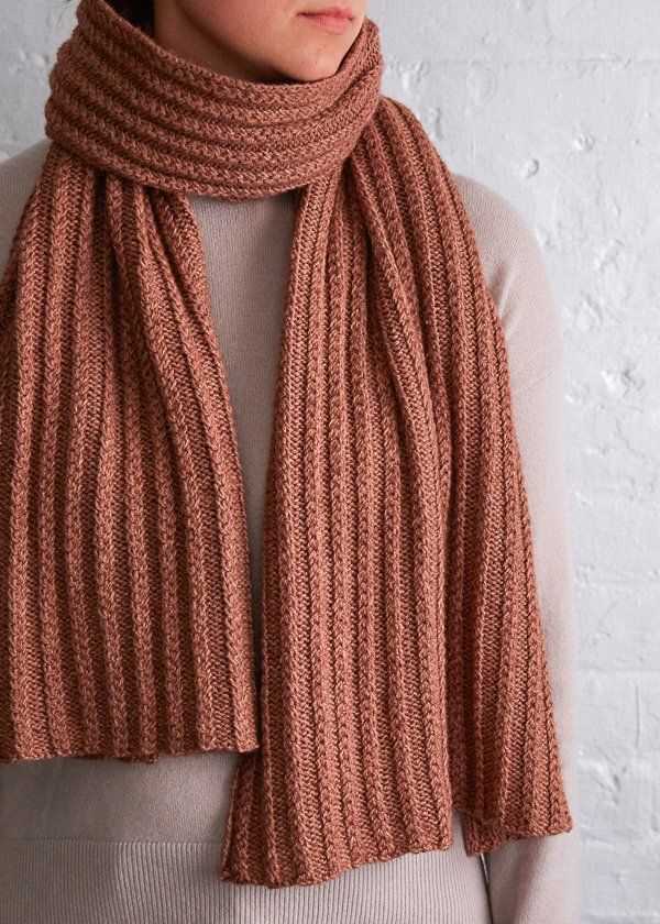 Basic scarf knitting pattern free