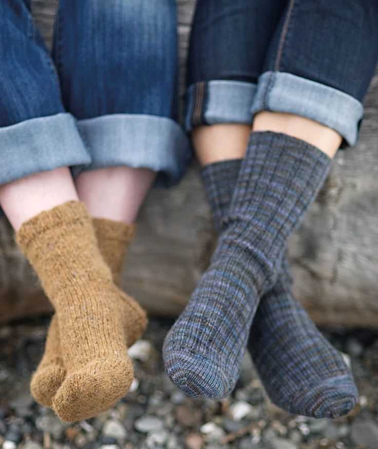 Basic sock pattern for knitting