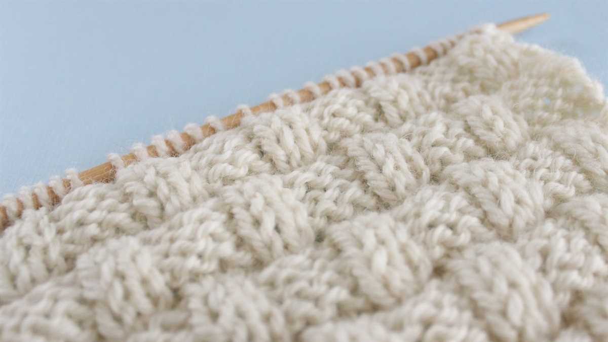 Basket weave scarf knitting pattern