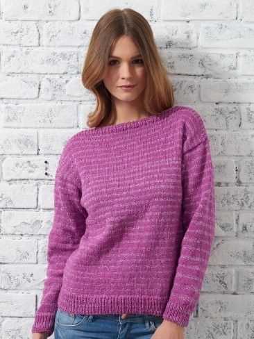 Bateau sweater knitting pattern