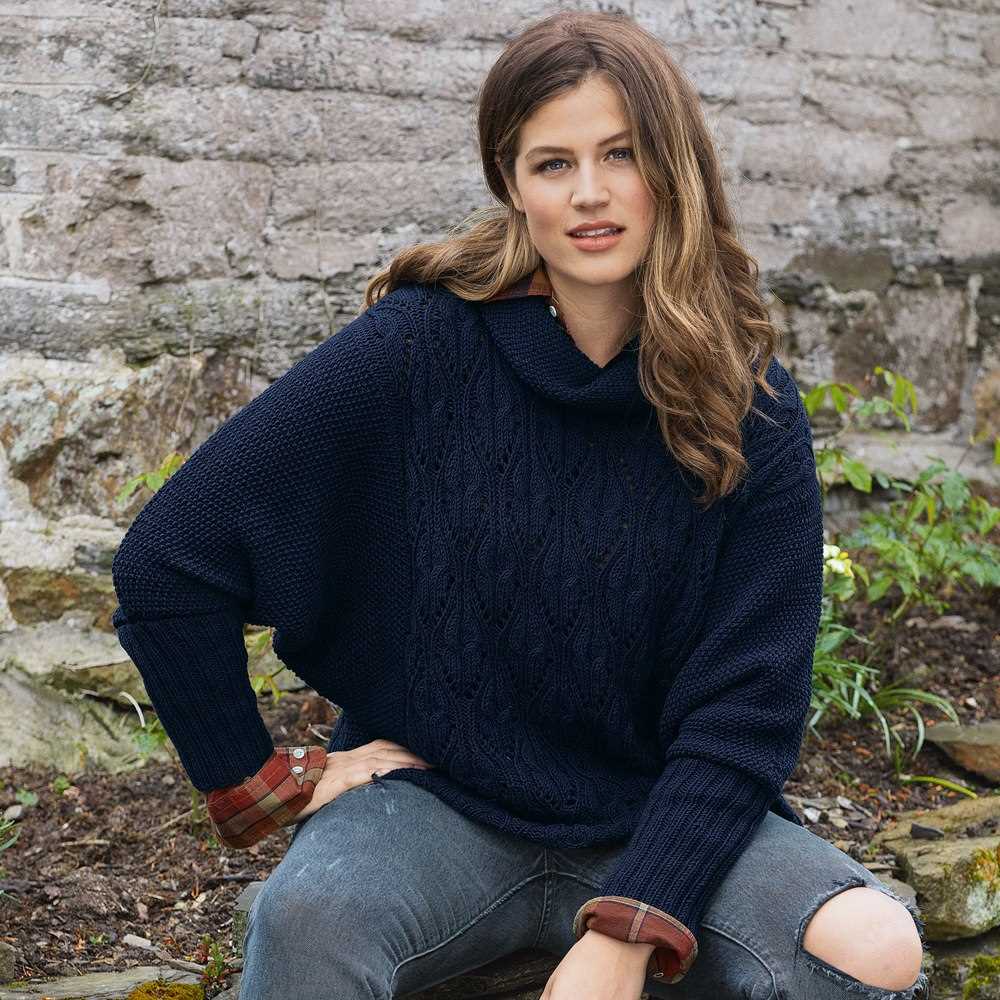 Batwing sweater knitting pattern free