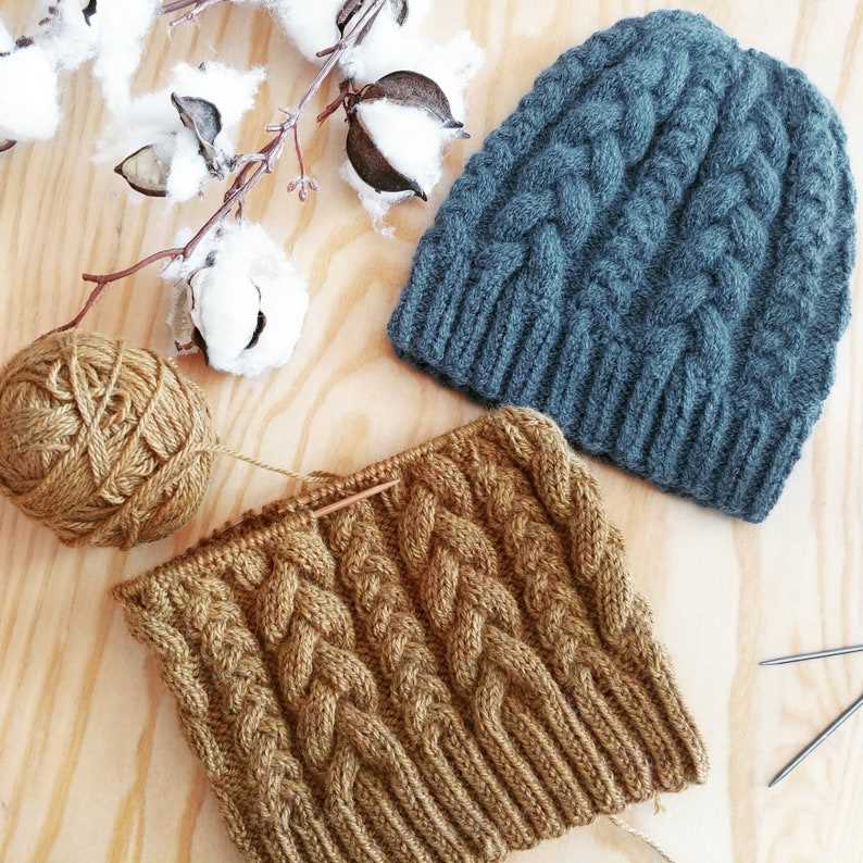 Beanie toque knitting pattern