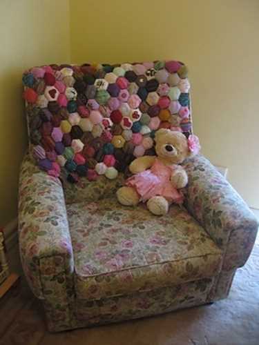 Beekeeper quilt knitting pattern