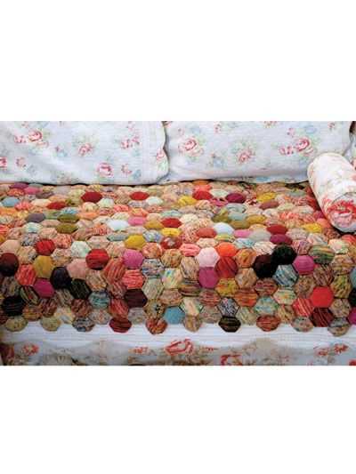 Beekeeper quilt knitting pattern
