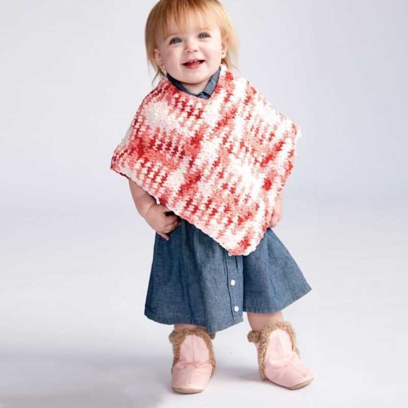 Beginner poncho knitting pattern