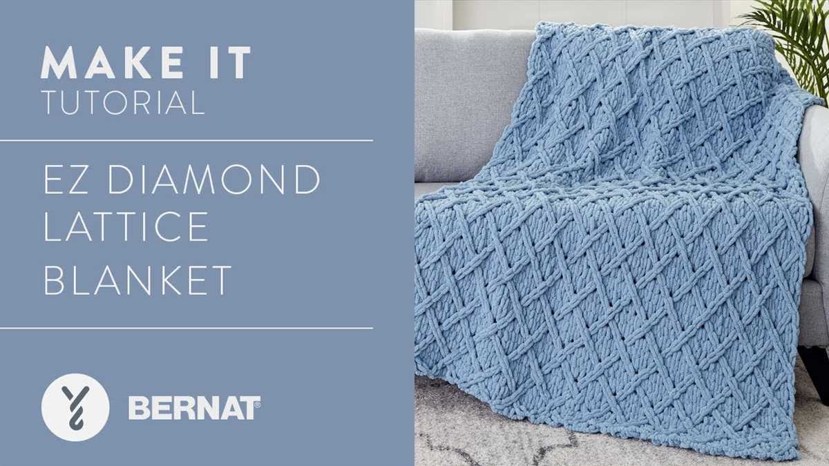 Bernat blanket yarn patterns for beginners knit