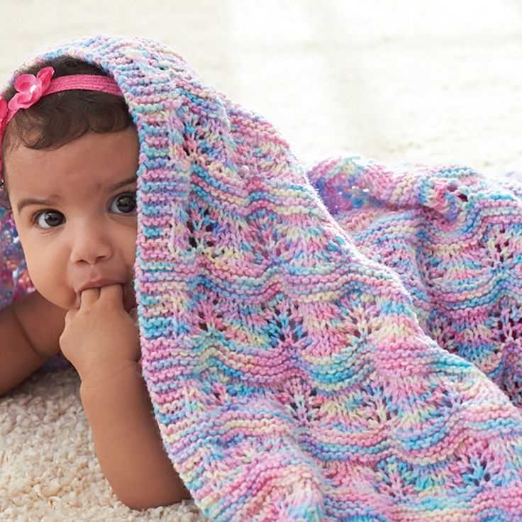 Bernat baby blanket knit pattern