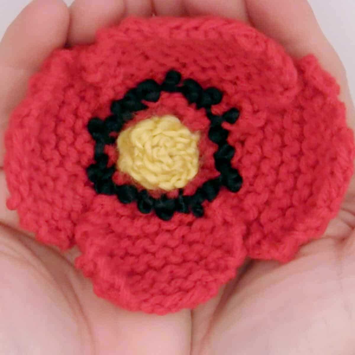 Best knitted poppy pattern