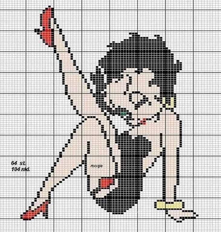Betty boop knitting pattern