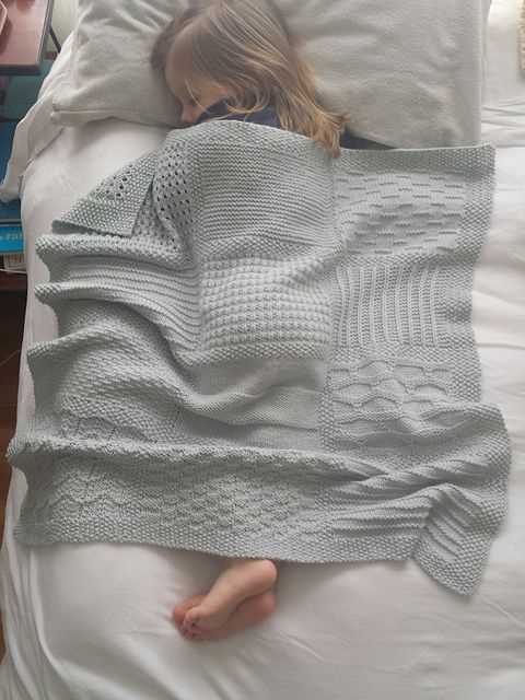 Big blanket knitting pattern