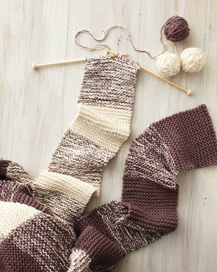 Blanket scarf knitting pattern free