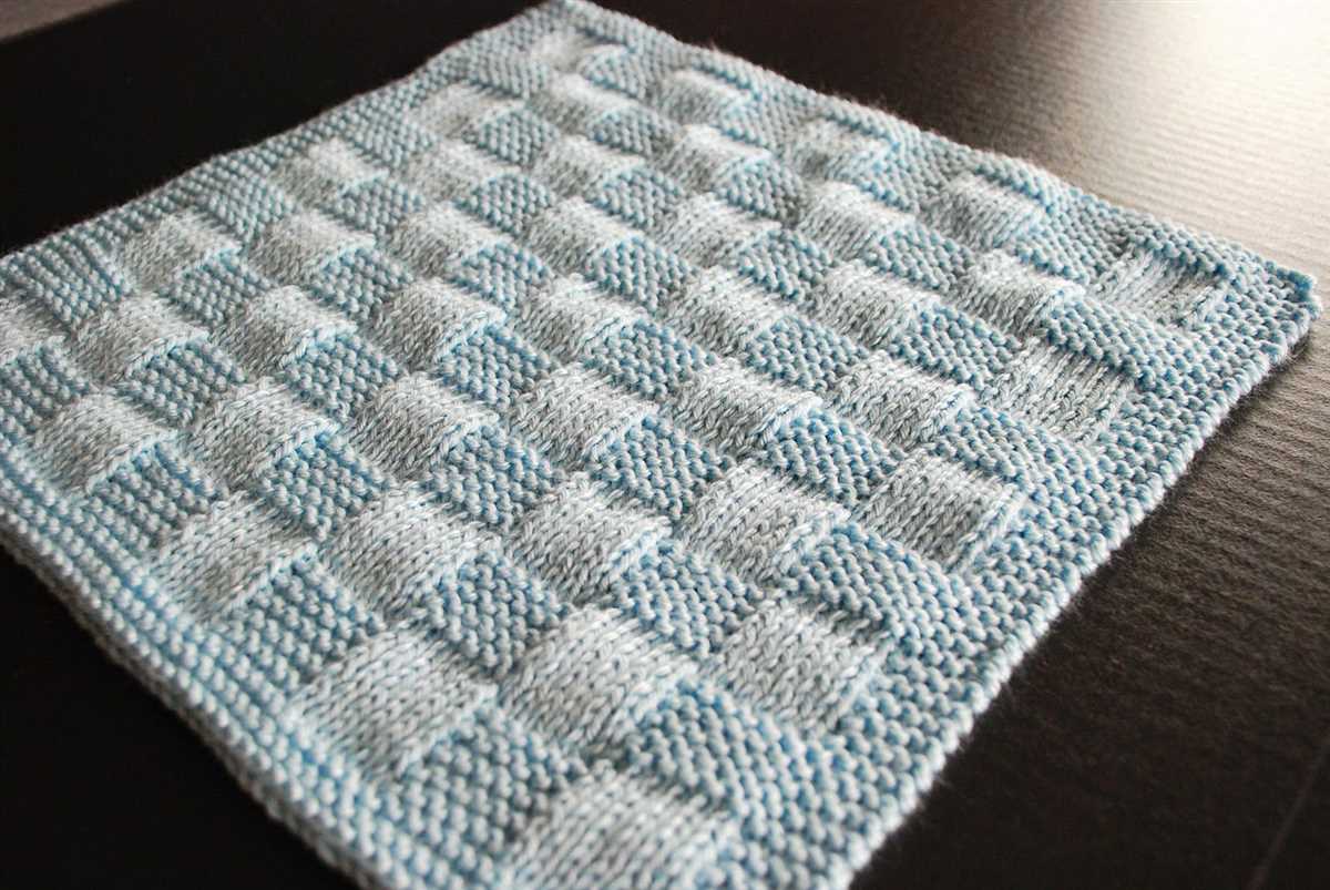 Blanket knitting patterns uk