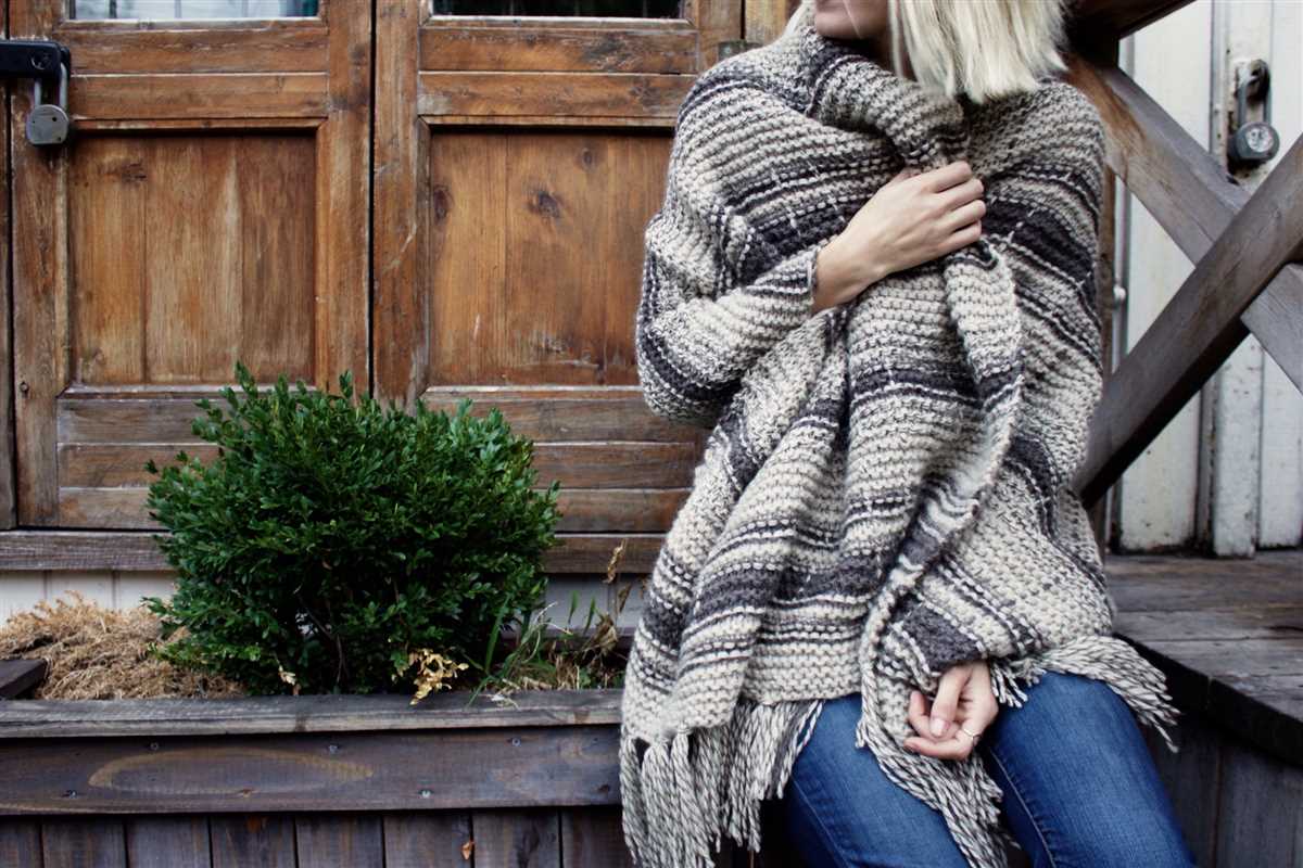 Blanket scarf knitting pattern free