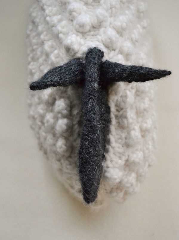 Bobble sheep knitting pattern