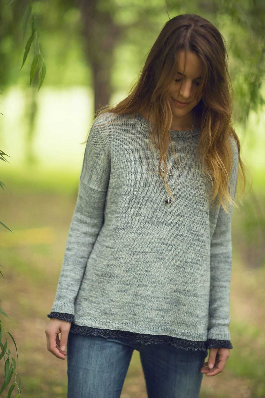 Boxy top knitting pattern