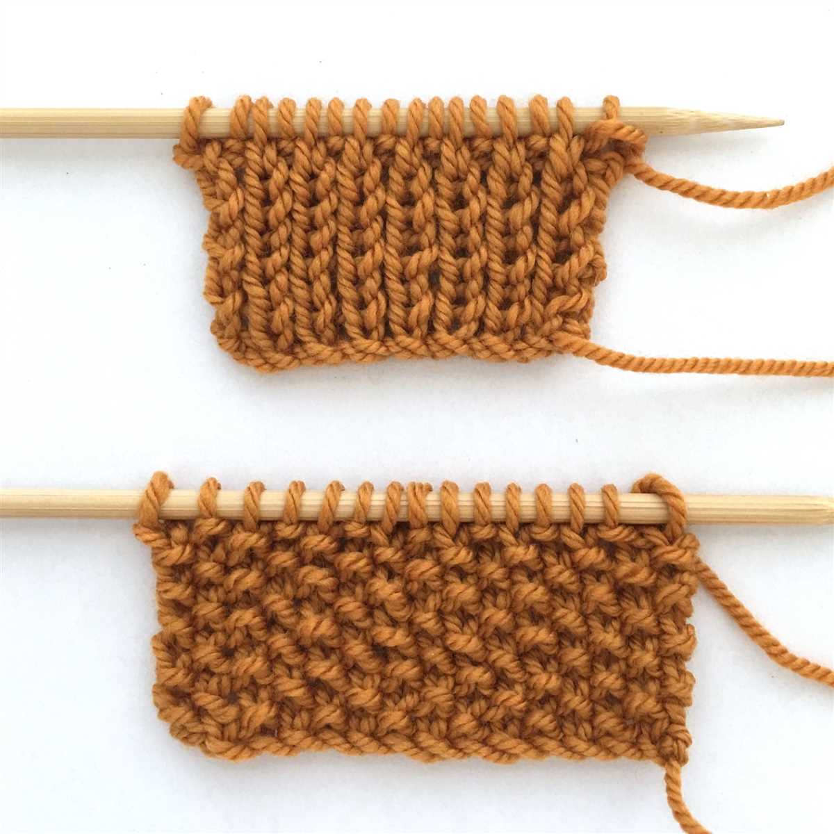 Brackets in knitting pattern