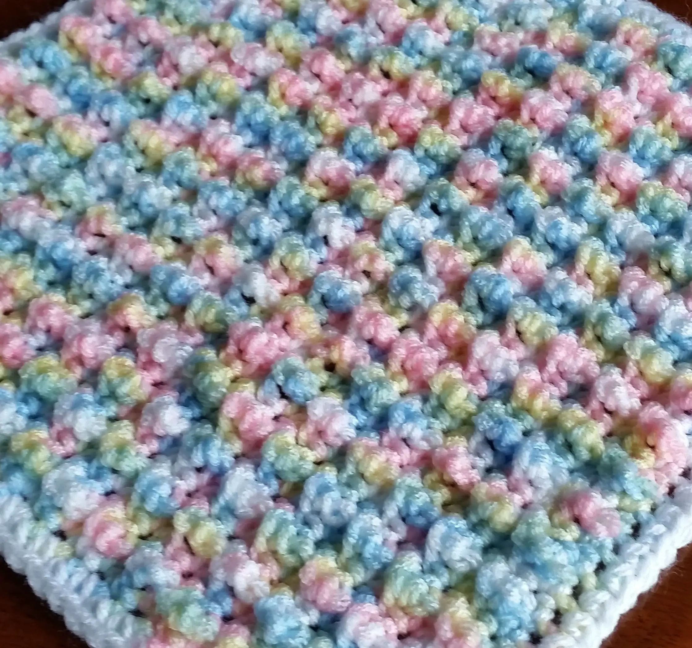 Bubble blanket knitting pattern