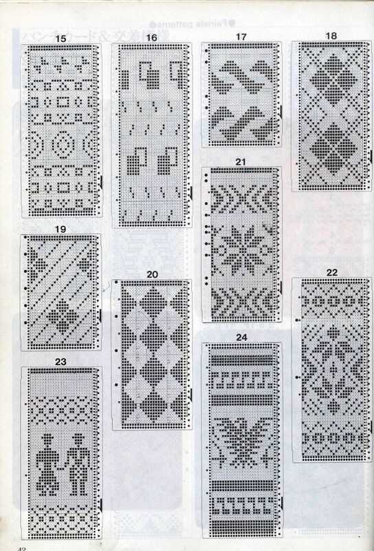 Bulky knitting machine patterns