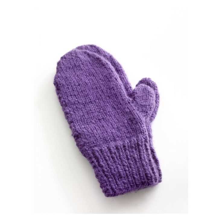 Bulky knit mitten pattern free