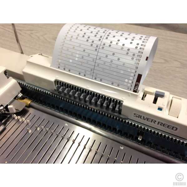 Bulky knitting machine patterns