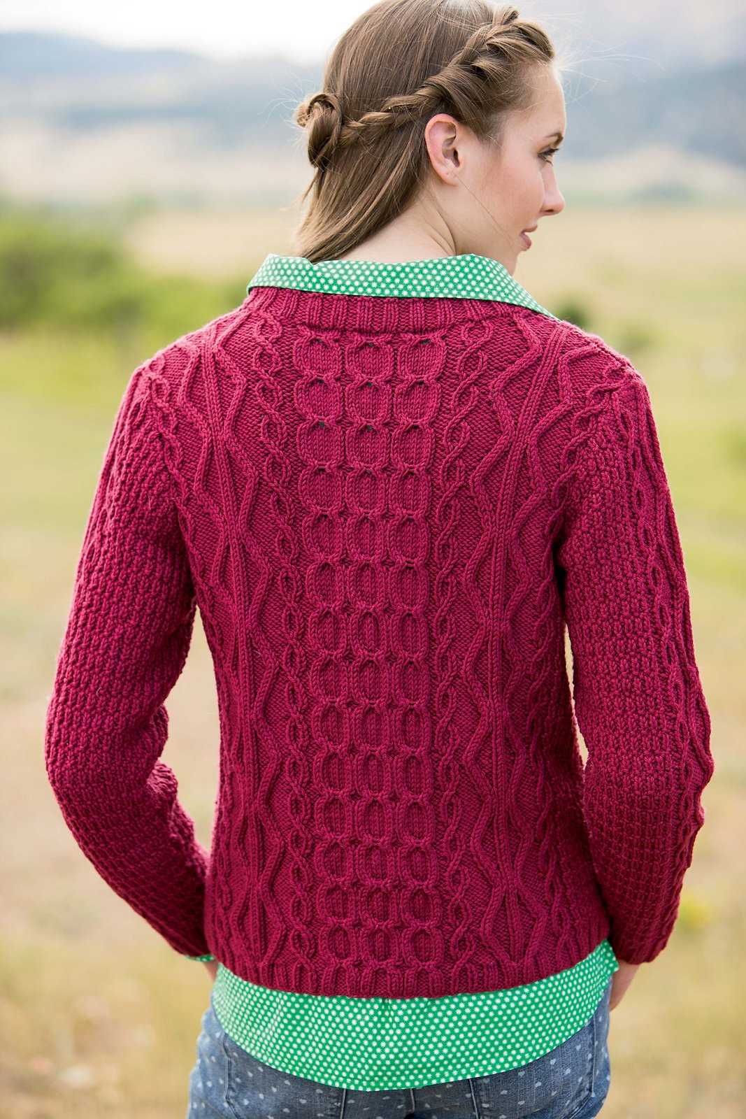 Bulky yarn sweater knitting patterns