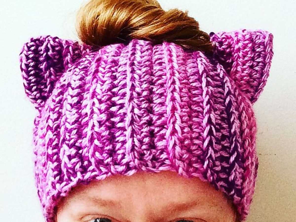 Bun beanie knitting pattern free