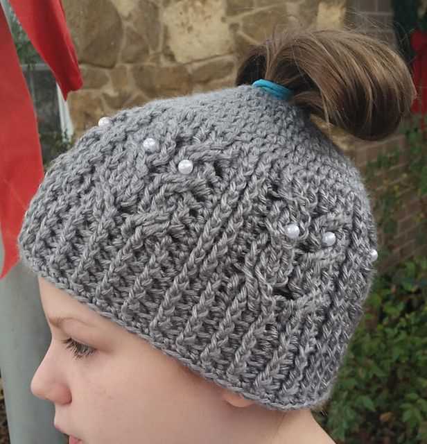 Bun beanie knitting pattern free