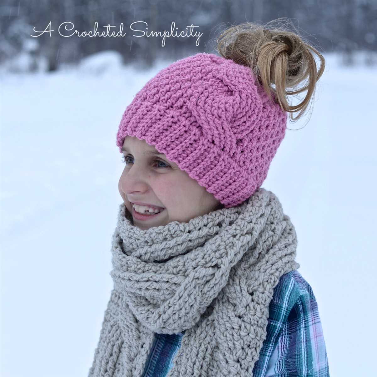 Bun beanie knitting pattern free