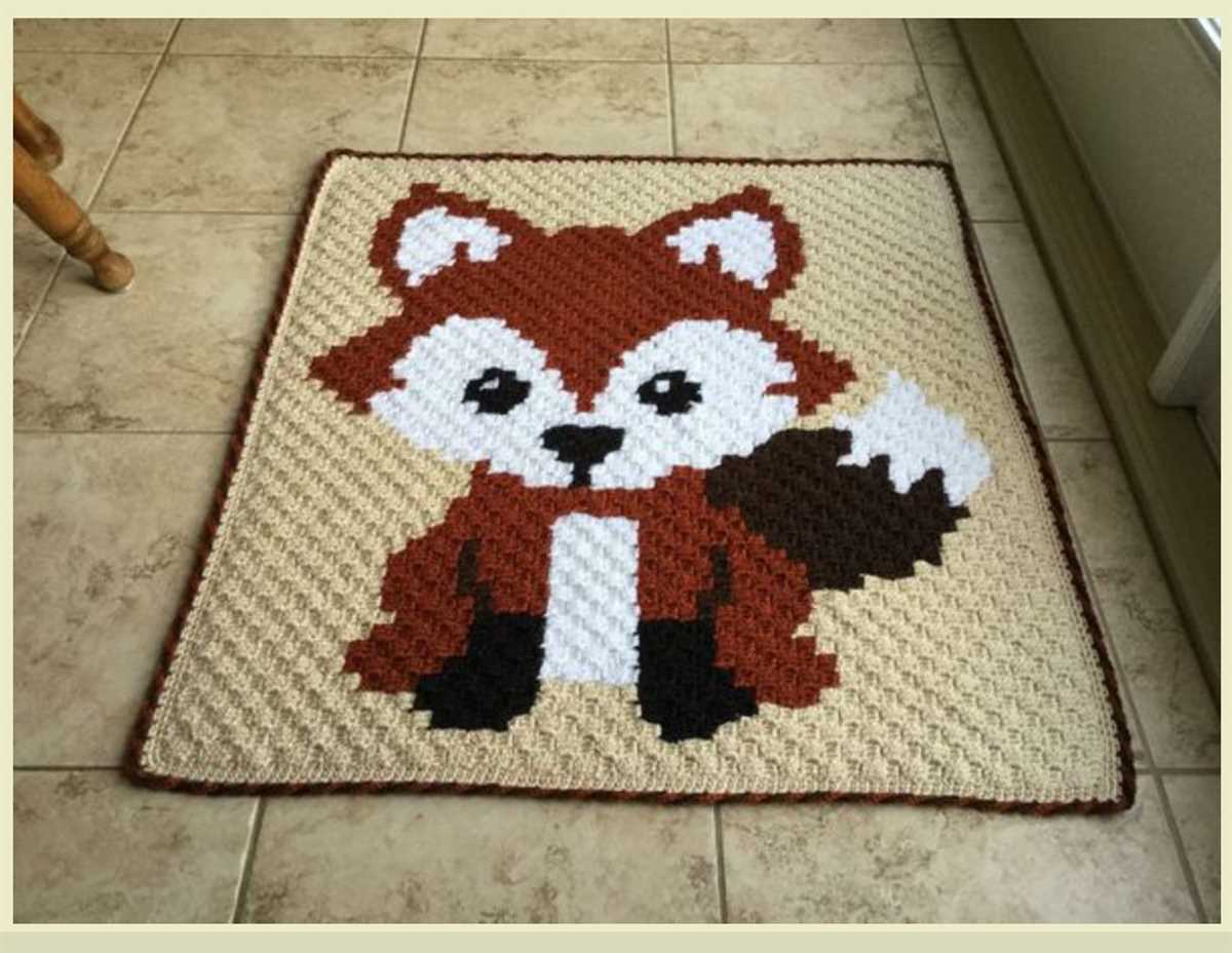C2c knitting pattern