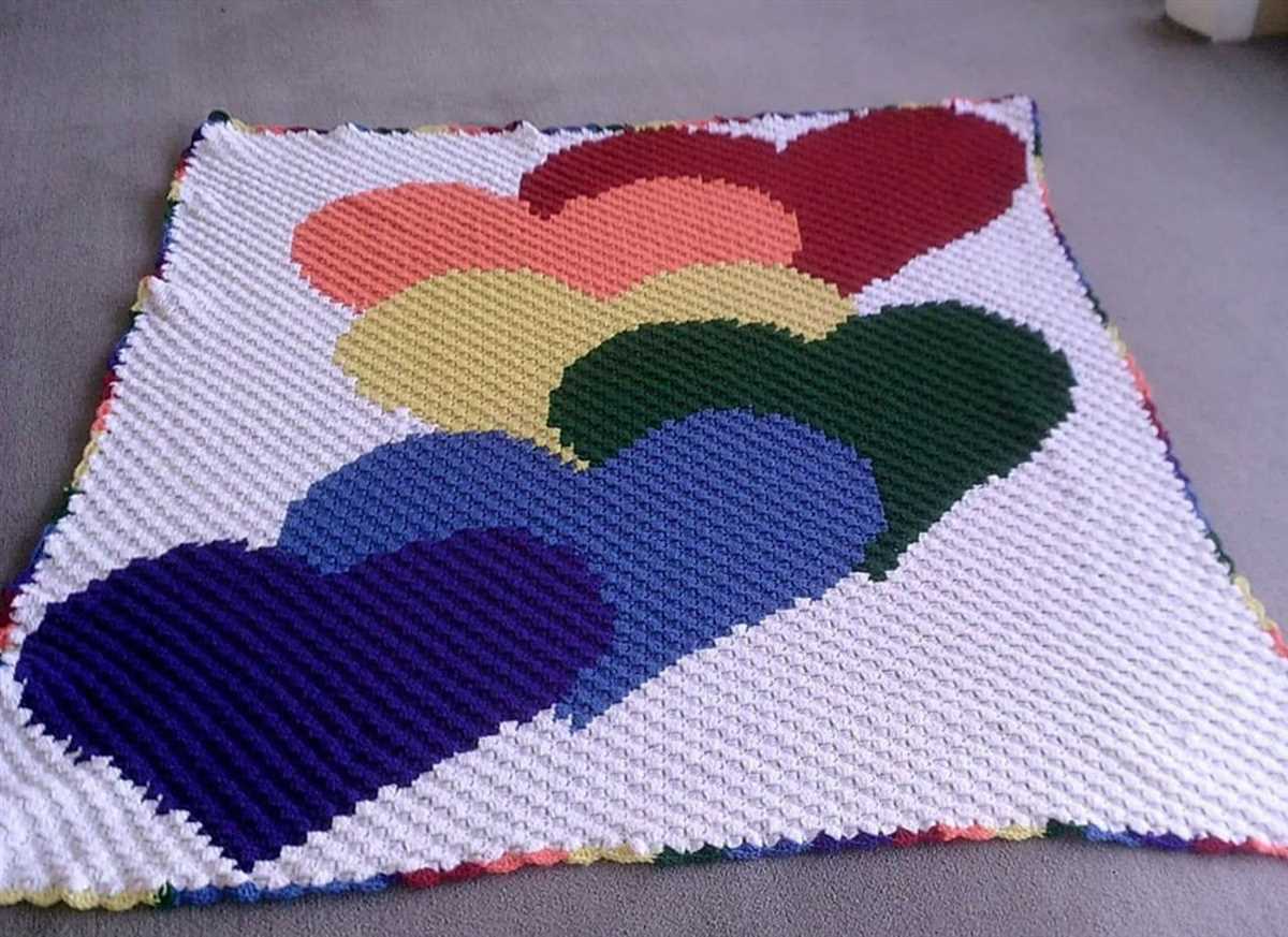 C2c knitting pattern