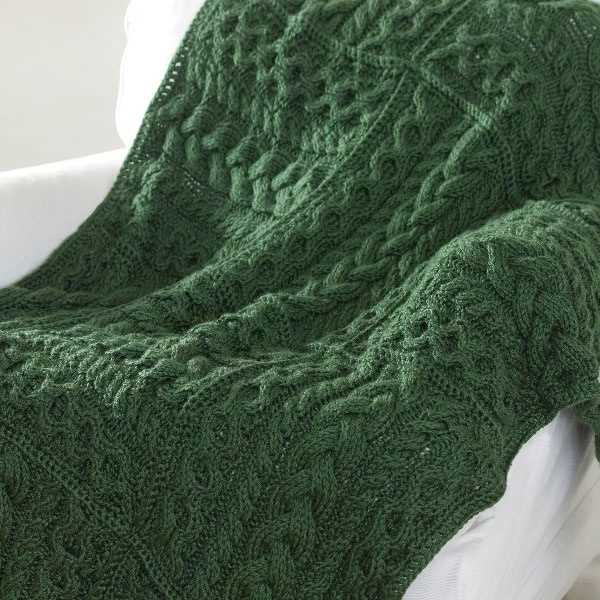 Cable knit afghan pattern free