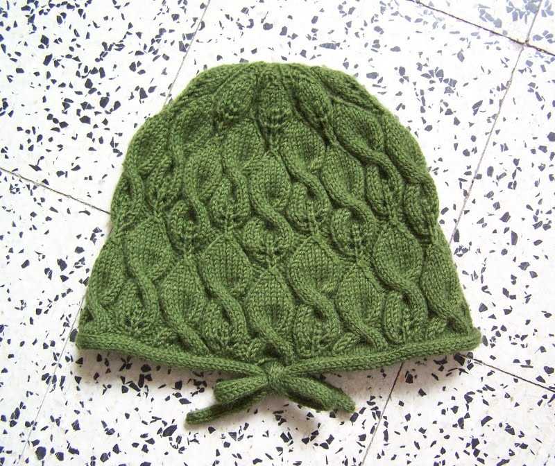 Cable knit hat pattern bulky yarn