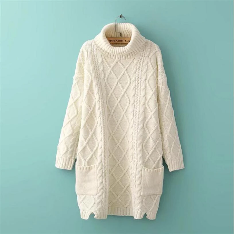 Cable knit turtleneck sweater pattern
