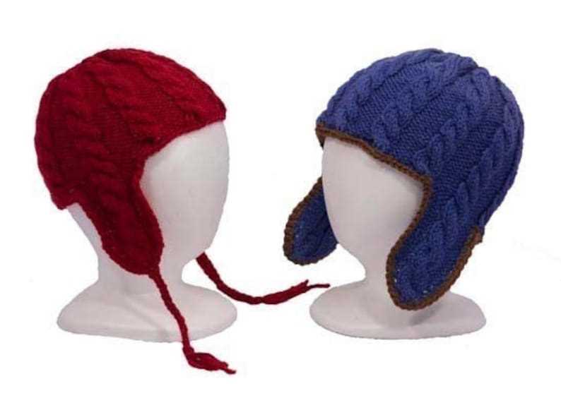 Cable ear warmer knitting pattern