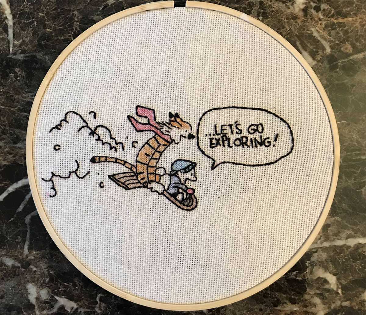 Calvin and hobbes knitting pattern