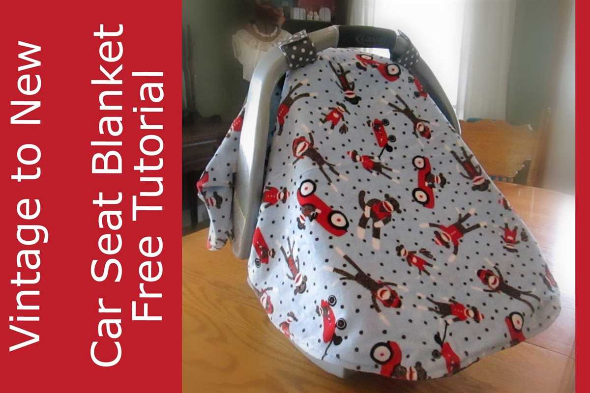 Car seat poncho knitting pattern