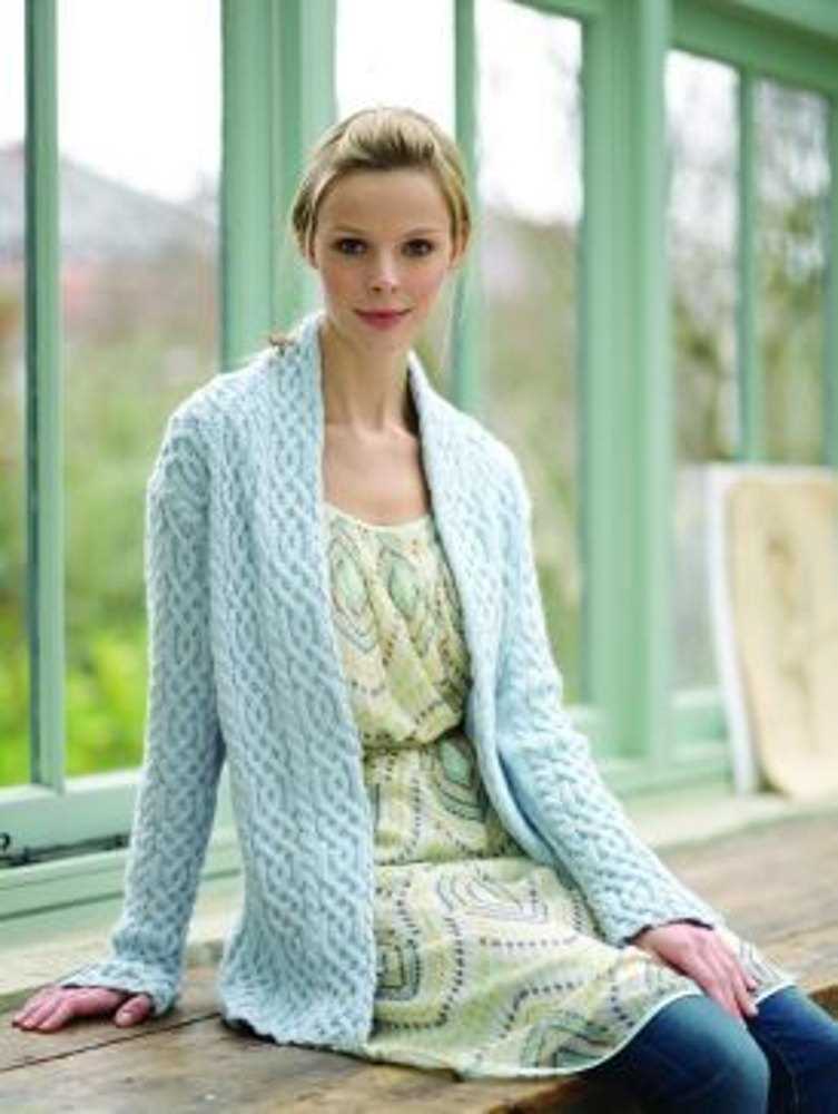 Cardigan jacket knitting pattern
