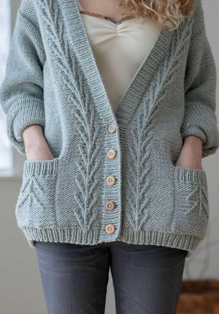 Cardigan sweater patterns knitting