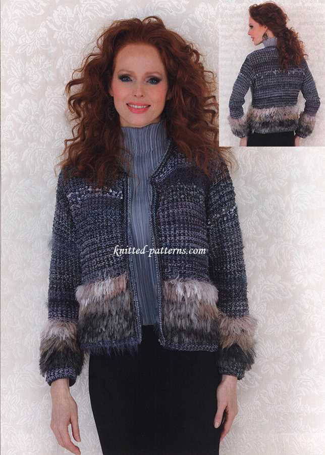 Chanel jacket knitting pattern