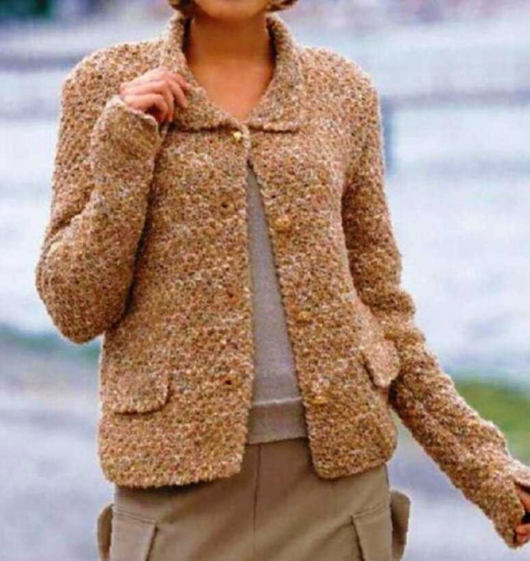 Chanel jacket knitting pattern
