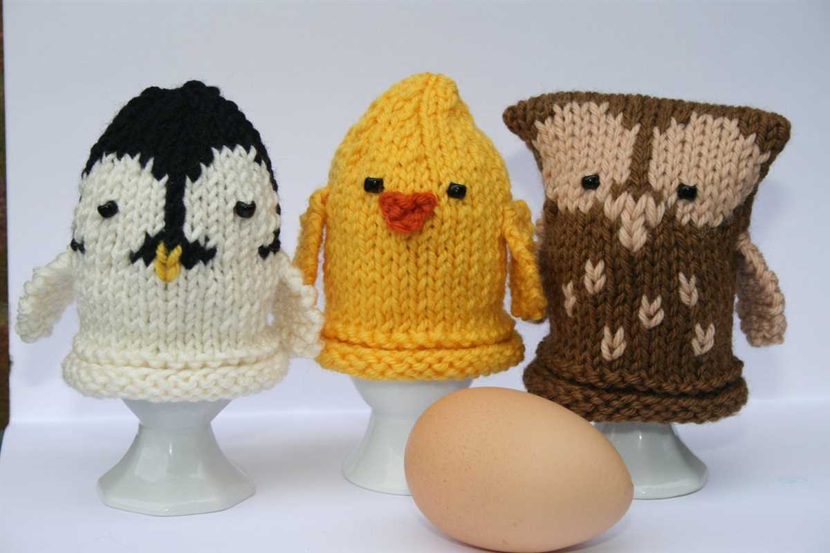 Unleash Your Creativity with a Unique Chick and Egg Knitting Pattern Chick and egg knitting pattern