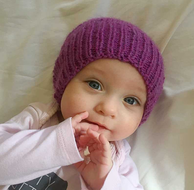 Child knitted hat pattern free