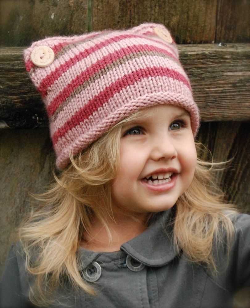 Child knitted hat pattern free