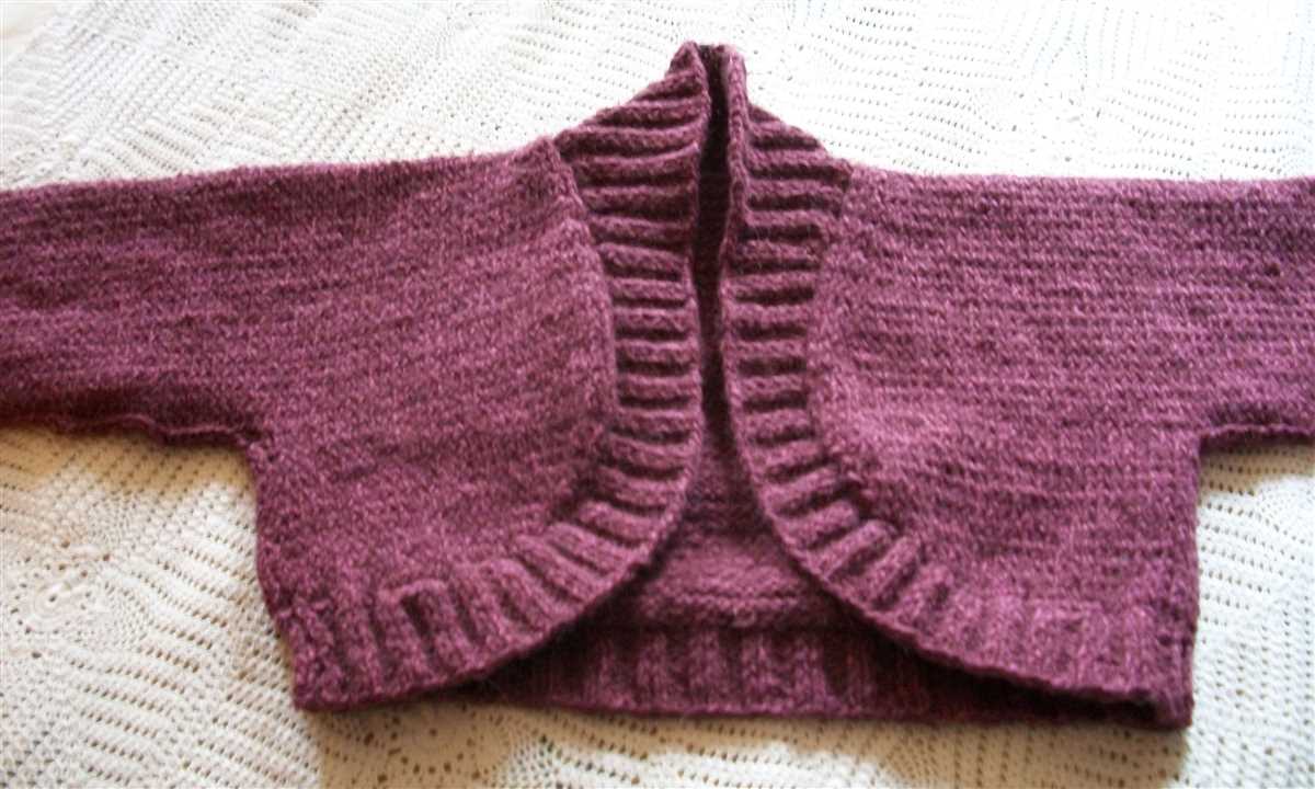 Childs bolero knitting pattern free