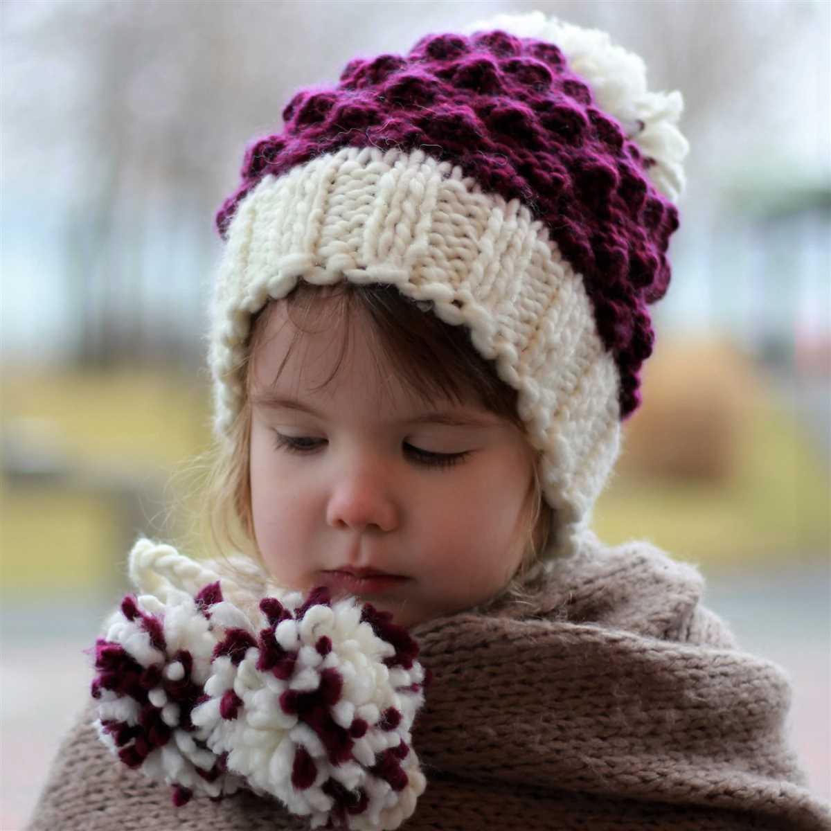 Childs slouch hat knitting pattern