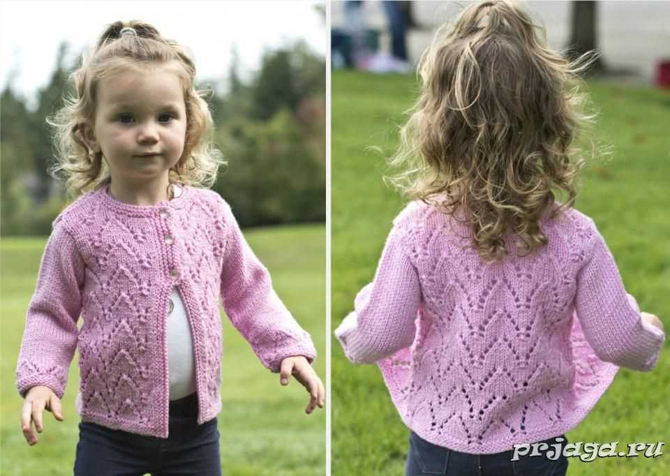 Childs ballet cardigan knitting pattern