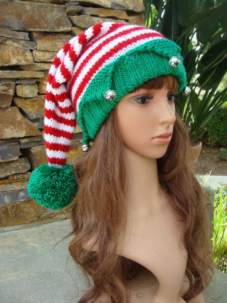 Christmas elf hat knitting pattern