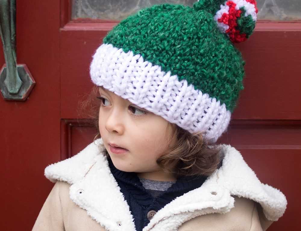 Christmas knit hat patterns