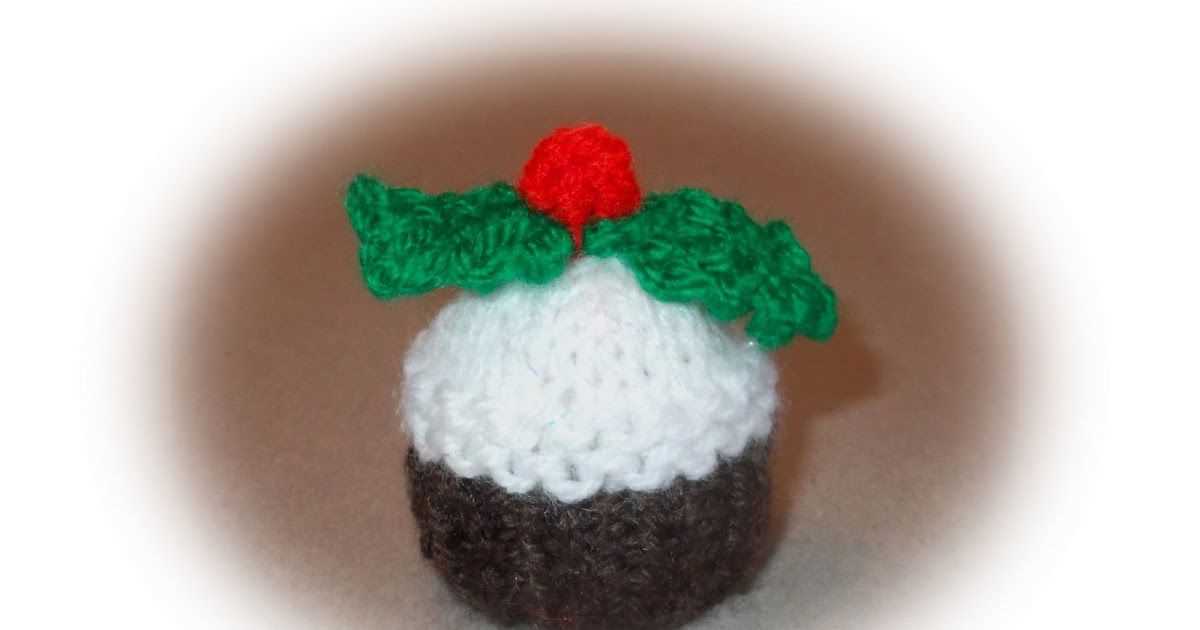 Christmas pudding knitting pattern